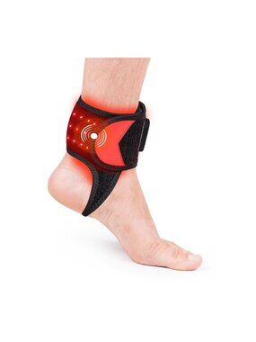 Ankle Massager for Pain Relief, Cordless Ankle Heating Pad and Foot Warmer Wrap
